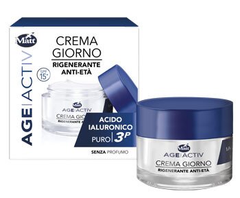 Matt ageactiv crema rigenerante antieta' giorno spf 15 50 ml