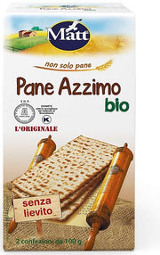 Matt pane azzimo bio 200g