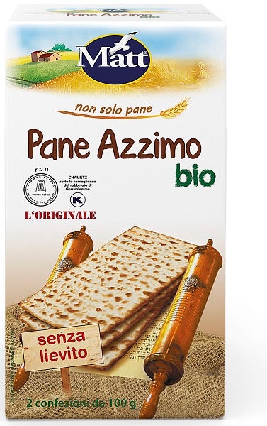 Matt pane azzimo bio 200g