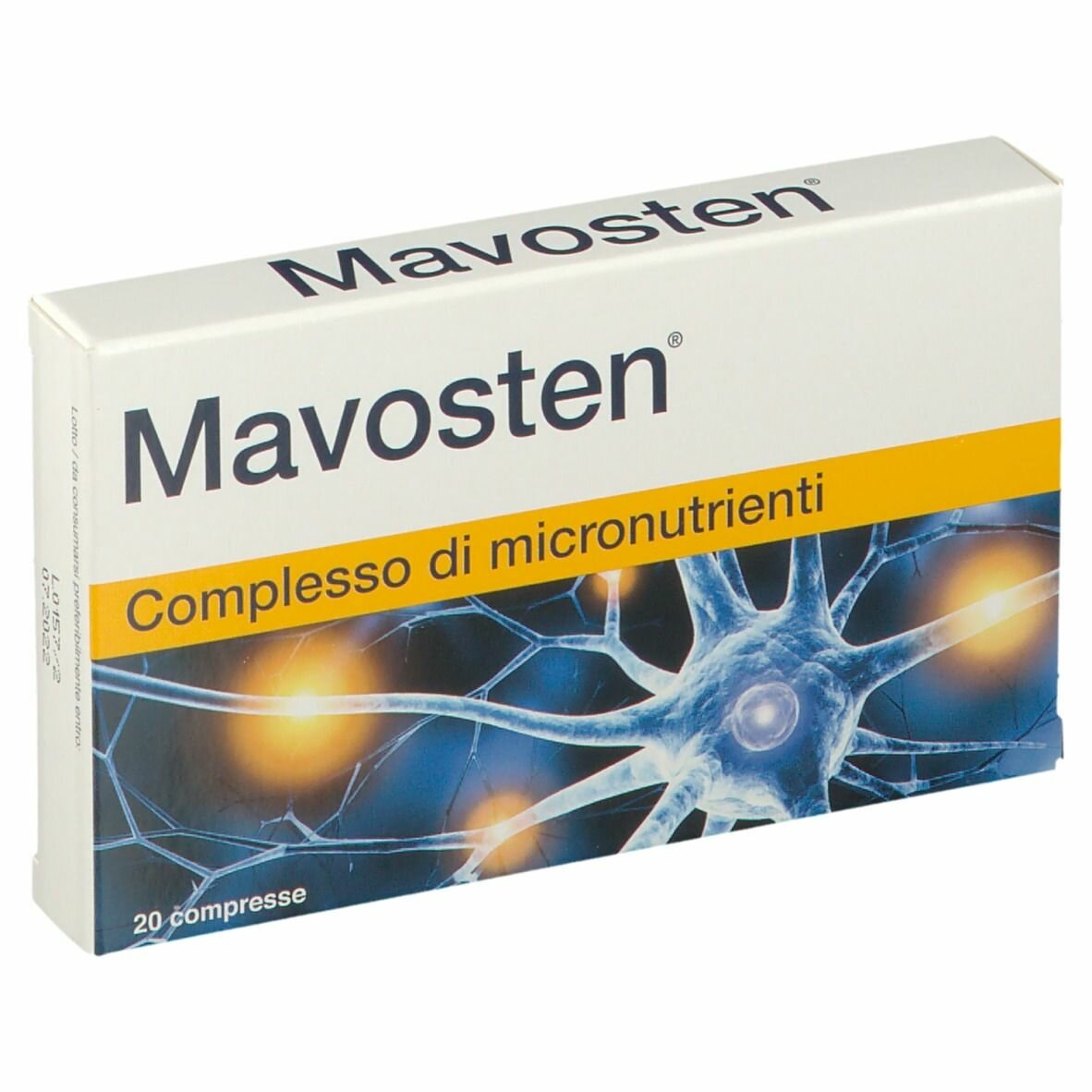 Mavosten Complesso di Micronutrienti per Nervi 20 compresse