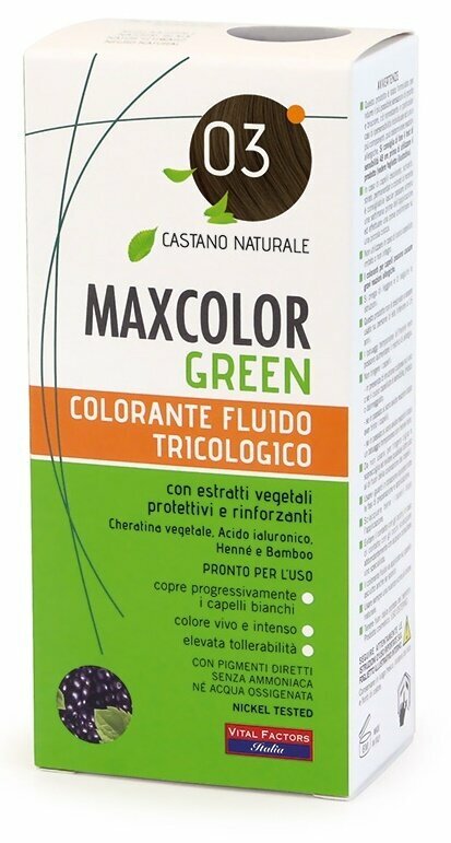 Max color green 03 castano naturale