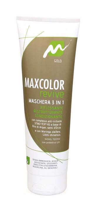 Maxcolor revive maschera gold 250 ml