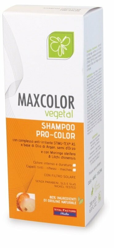 Maxcolor vegetale shampoo procolor 200ml