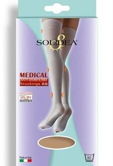 Medical anti-embolism stocking bianco l