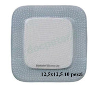 Medicazione avanzata in schiuma di poliuretano con adesivo delicato in silicone biatain 12,5x12,5 10 pezzi
