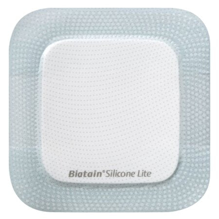 Medicazione avanzata in schiuma di poliuretano con adesivo delicato in silicone biatain 10x10cm 10 pezzi