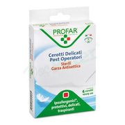 Medicazione post operatoria sterile garza antiaderente 10x15cm 4 pezzi profar
