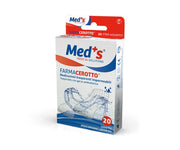 Meds cerotto strips poliuretano ipoallergenico assortito grande 12 pezzi