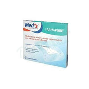 Meds pore medicazione in poliuretano adesiva impermeabile 10x12cm 5 pezzi