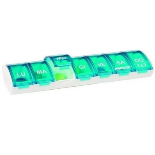 Meds portapillole settimanale 4 dosi meds