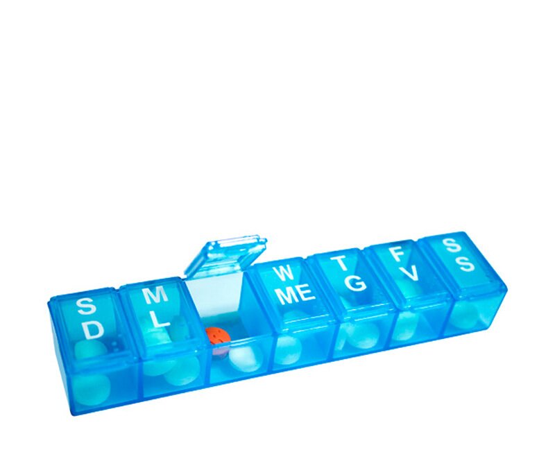 Meds Portapillole Settimanale Per Compresse E Capsule