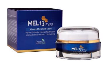 Mel13 eyes contorno occhi alla melatonina coenzima q10 oliodi jojoba albicocca marula 15 ml