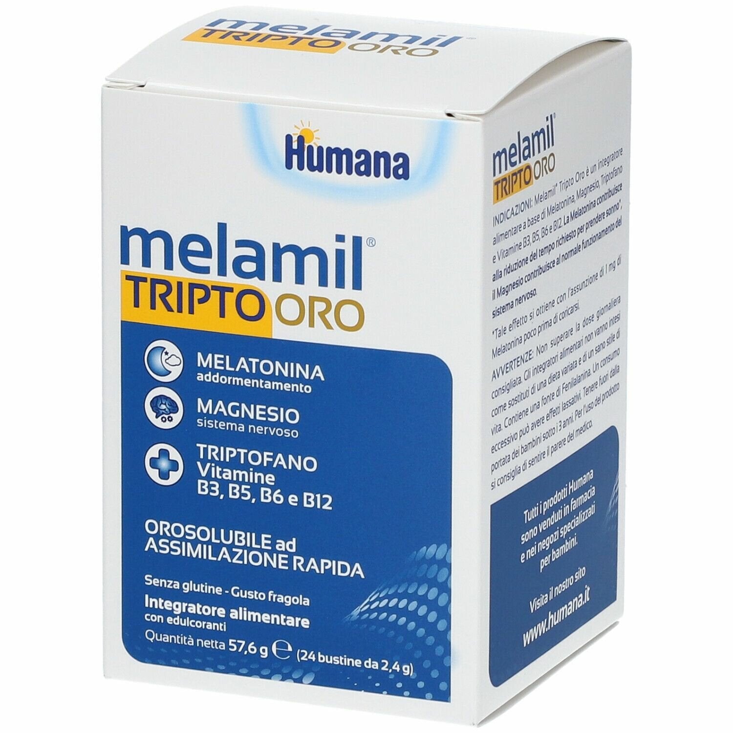 Melamil tripto oro 24 bustine