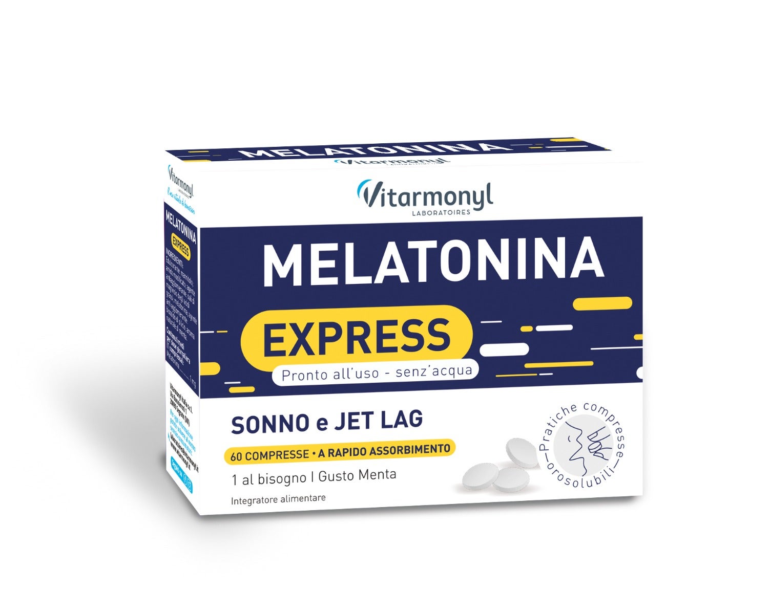 Melatonina express 60 compresse oros