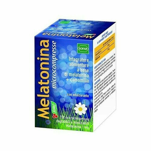 Melatonina Integratore Sonno 150 Microcompresse