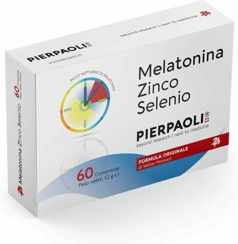 Melatonina Zinco Selenio Pierpaoli® 60 compresse