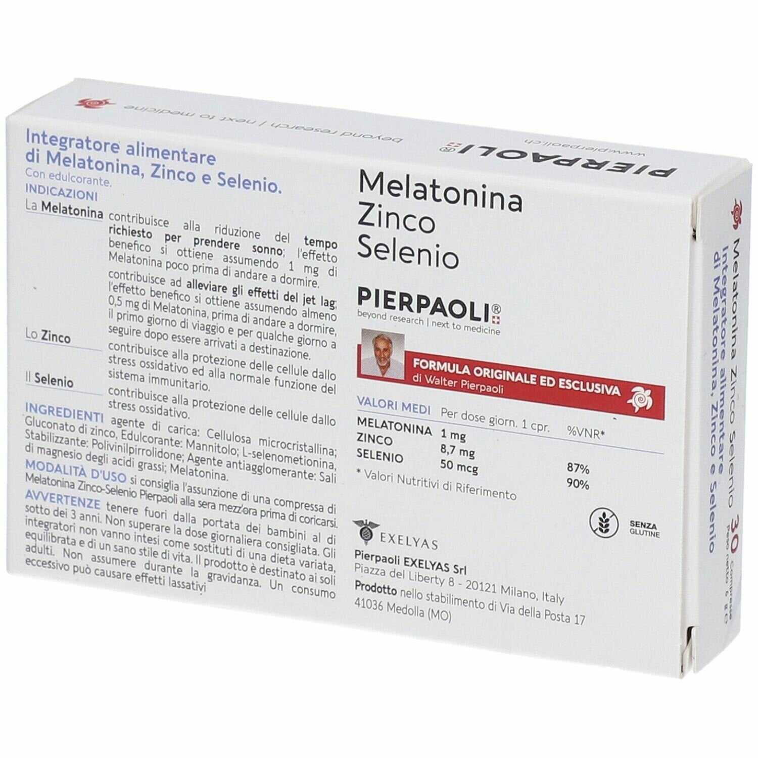 Melatonina zn-s pierpaoli30cpr