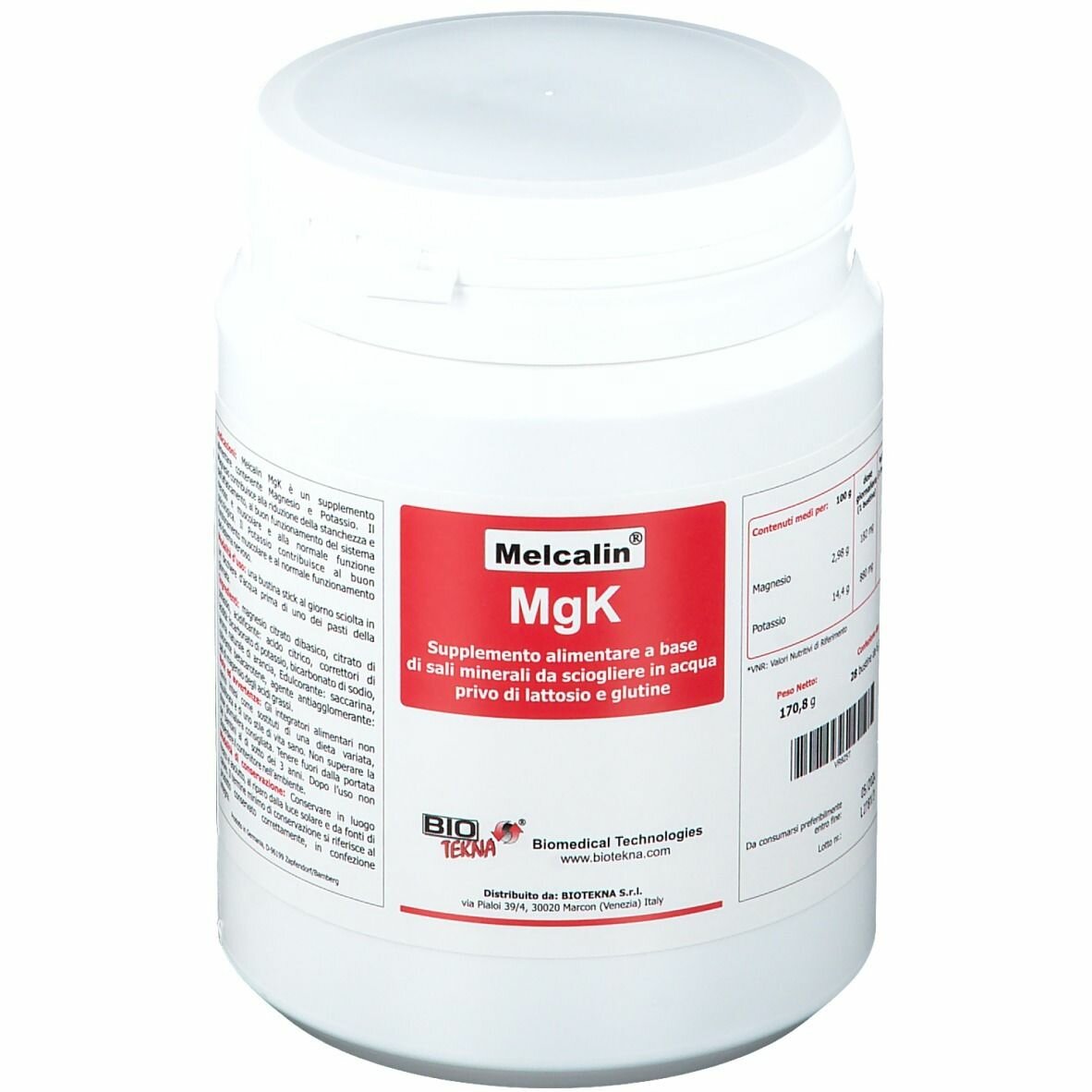 Melcalin mgk integratore di magnesio&potassio
