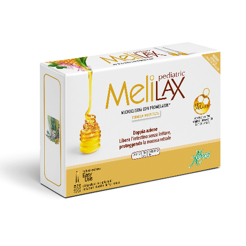 Melilax Pediatric Stitichezza Neonati e Bambini 6 microclismi