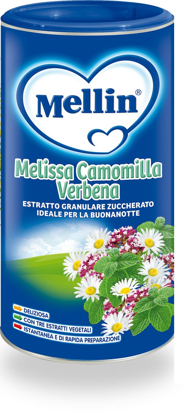 Mellin baby buonanotte melissa camomilla verbena 200 g