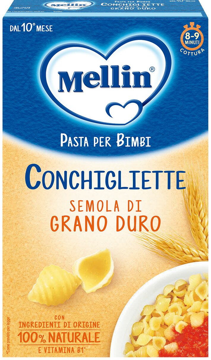 Mellin conchigliette 100% grano duro 280 g