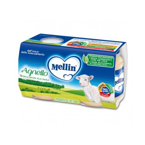 Mellin omogeneizzato agnello 2 x 120 g
