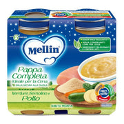 Mellin omogeneizzato cena pollo verdure 2 pezzi 200 g