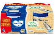 Mellin omogeneizzato di trota e verdure 4 x 80 g