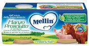 Mellin omogeneizzato manzo prosciutto con verdure 2 pezzi x120 g