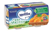 Mellin omogeneizzato mela/albicocca 100 g 2 pezzi