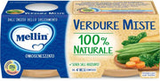 Mellin omogeneizzato verdure miste 2 x 80 g