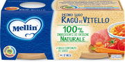 Mellin primosugo ragu' di vitello 2 vasetti da 80 g