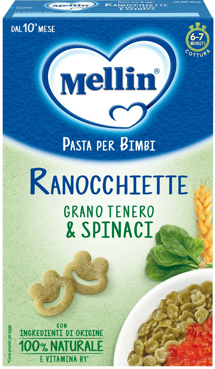 Mellin ranocchiette c/spinaci