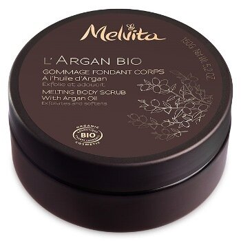 Melvita l'argan bio body scrub 150 g