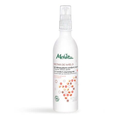 Melvita latte struccante lenitivo nectar de miels 200ml