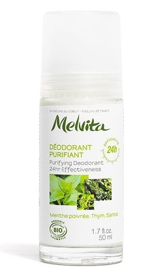 Melvita les soins essentiels deodorant efficacite 24h 50 ml
