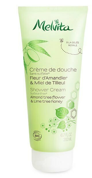 Melvita shower almond&limetr hon 200 ml