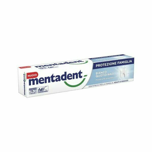 Mentadent protezione famiglia bianco quotidiano 75 ml