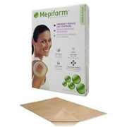 Mepiform medicazione atraumatica per cicatrici cheloidi 10x18 cm 5 pezzi