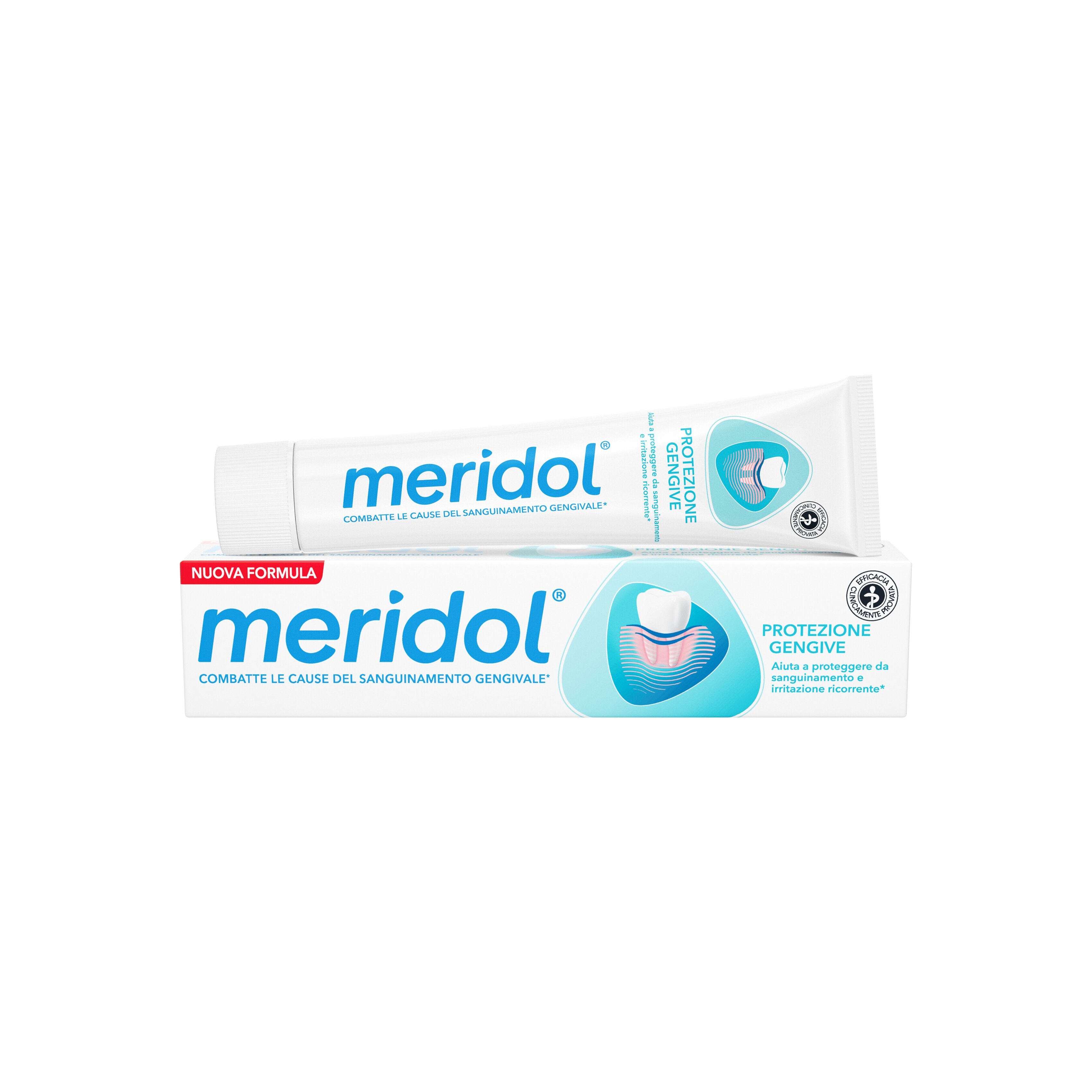 Meridol dentifricio protezione gengive con effetto antibatterico 75ml