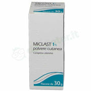 Miclast polvere antimicotica 1% flacone 30g