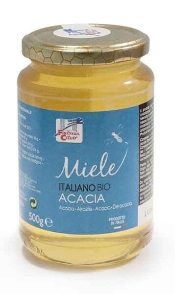 Miele di acacia biologico 500 g