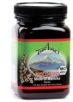 Miele di manuka mg 400+ bio 500 g