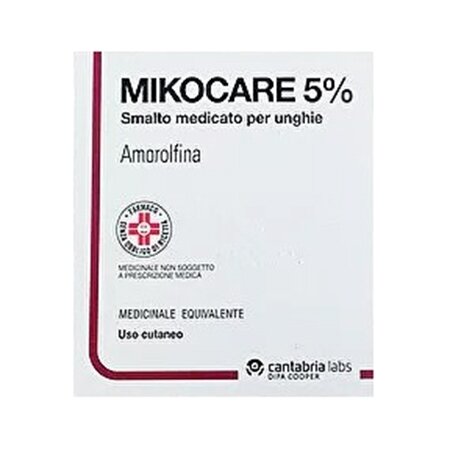 Mikocare 5% smalto medicato micosi unghie flacone 2,5 ml 