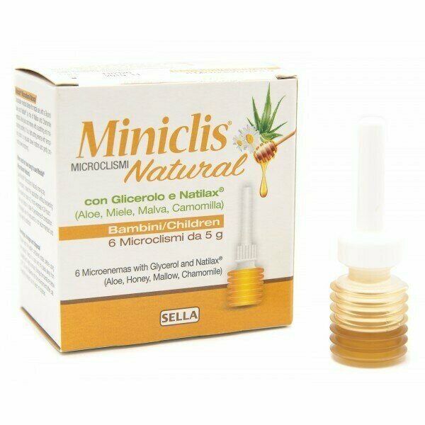 Miniclis natural md bambini 6 pezzi