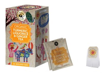 Ministry of tea curcuma liquirizia e zenzero infuso biologico 20 filtri