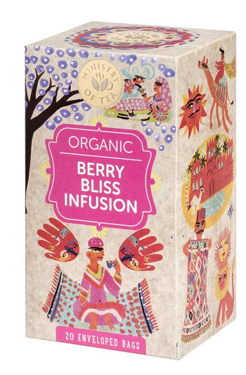 Ministry of tea frutti di bosco infuso biologico 20 filtri