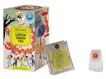 Ministry of tea te' verde al limone biologico 20 filtri