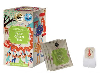 Ministry of tea te' verde puro biologico 20 filtri