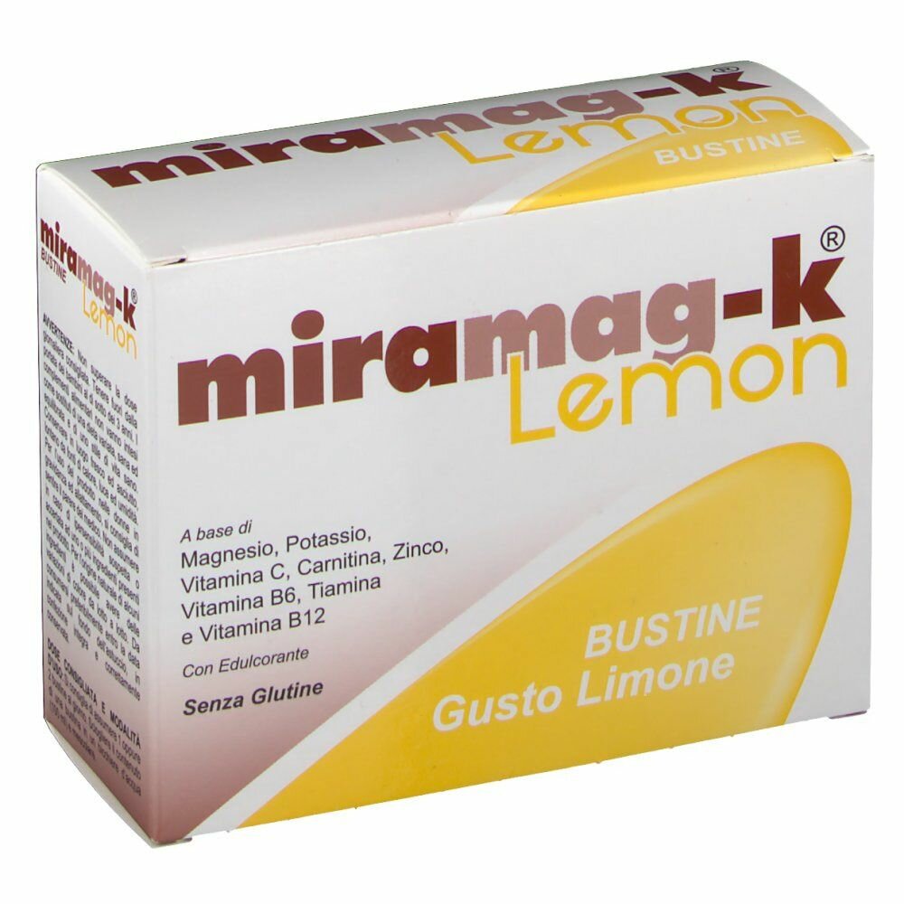 Miramag-k lemon 20 bustine in astuccio 92 g